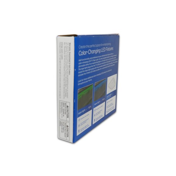 GE LED TV Tape Light LED 84 in USB Strip Under Cabinet Remote Plug in 230 Lumens - Picture 4 of 8